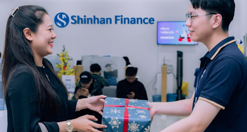 Vay tín chấp shinhan finance